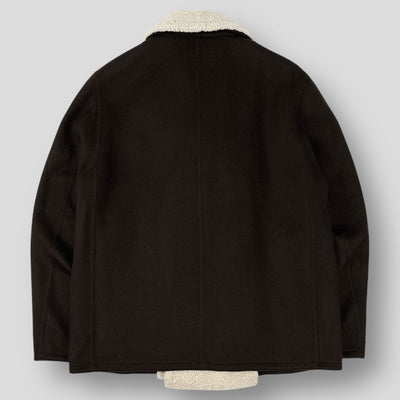 フランス製 CASHMERE MOUTON P-COAT 52