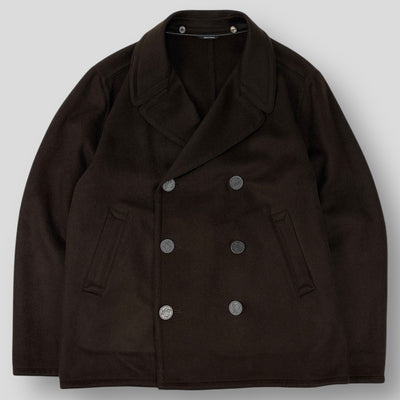 フランス製 CASHMERE MOUTON P-COAT 52