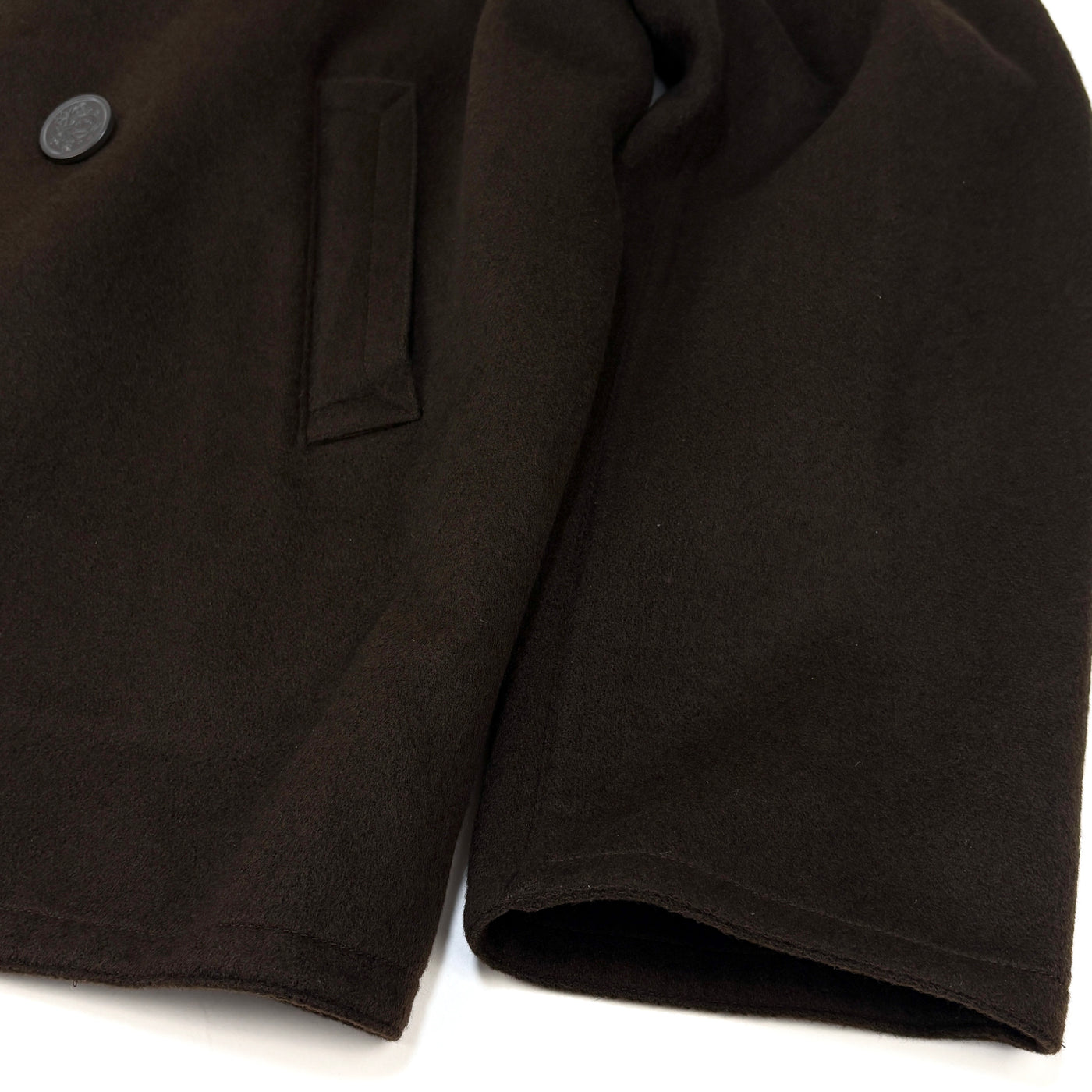 フランス製 CASHMERE MOUTON P-COAT 52