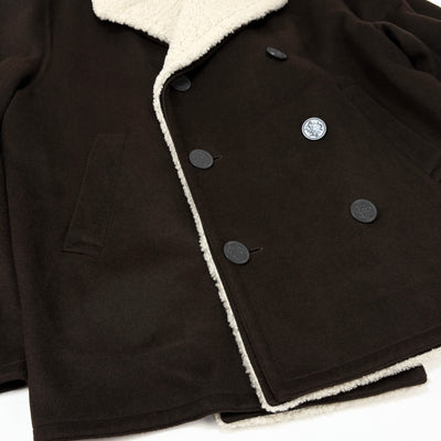 フランス製 CASHMERE MOUTON P-COAT 52