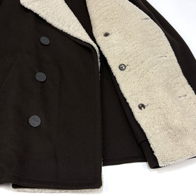 フランス製 CASHMERE MOUTON P-COAT 52
