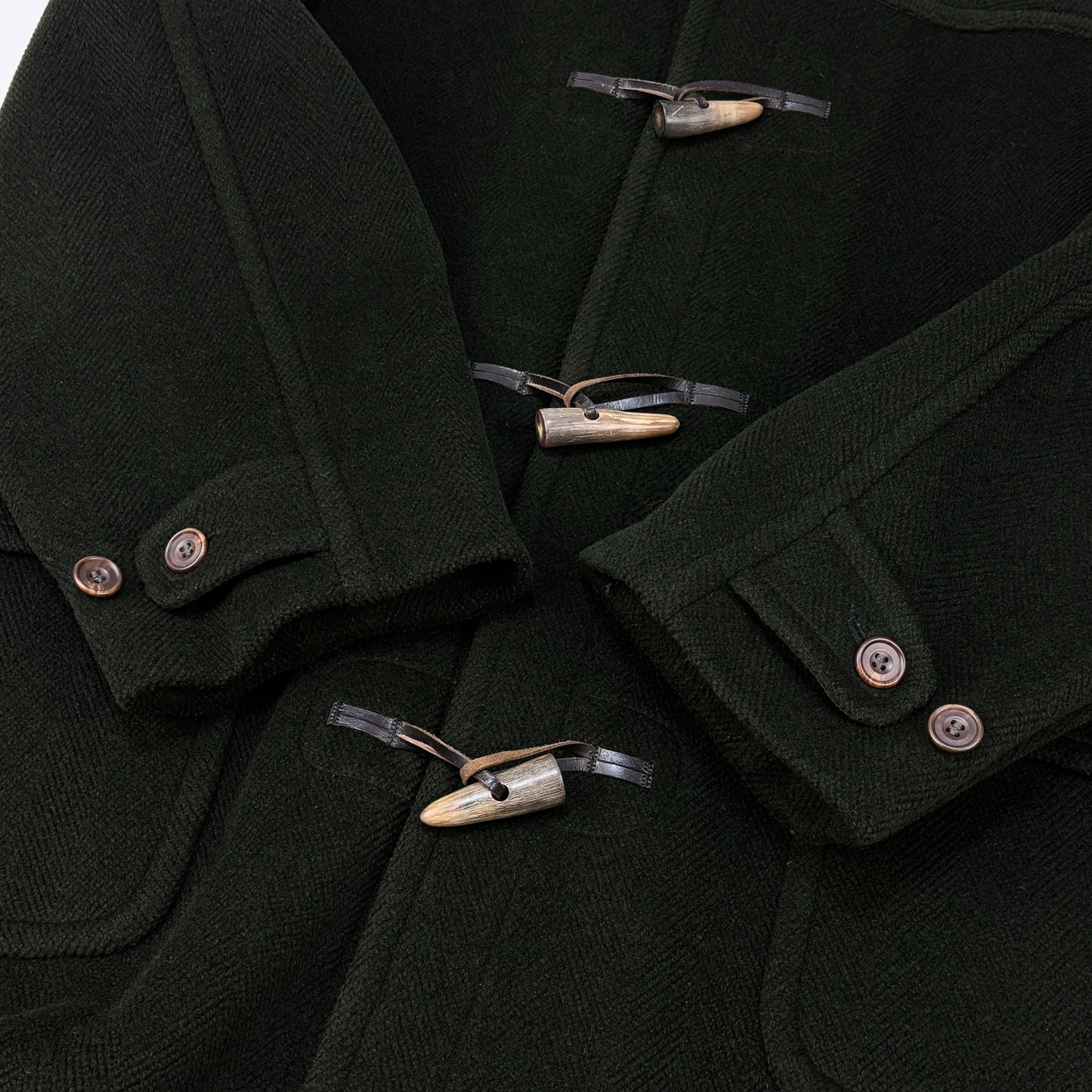 90's Wool Duffle Coat Moorbrook 44