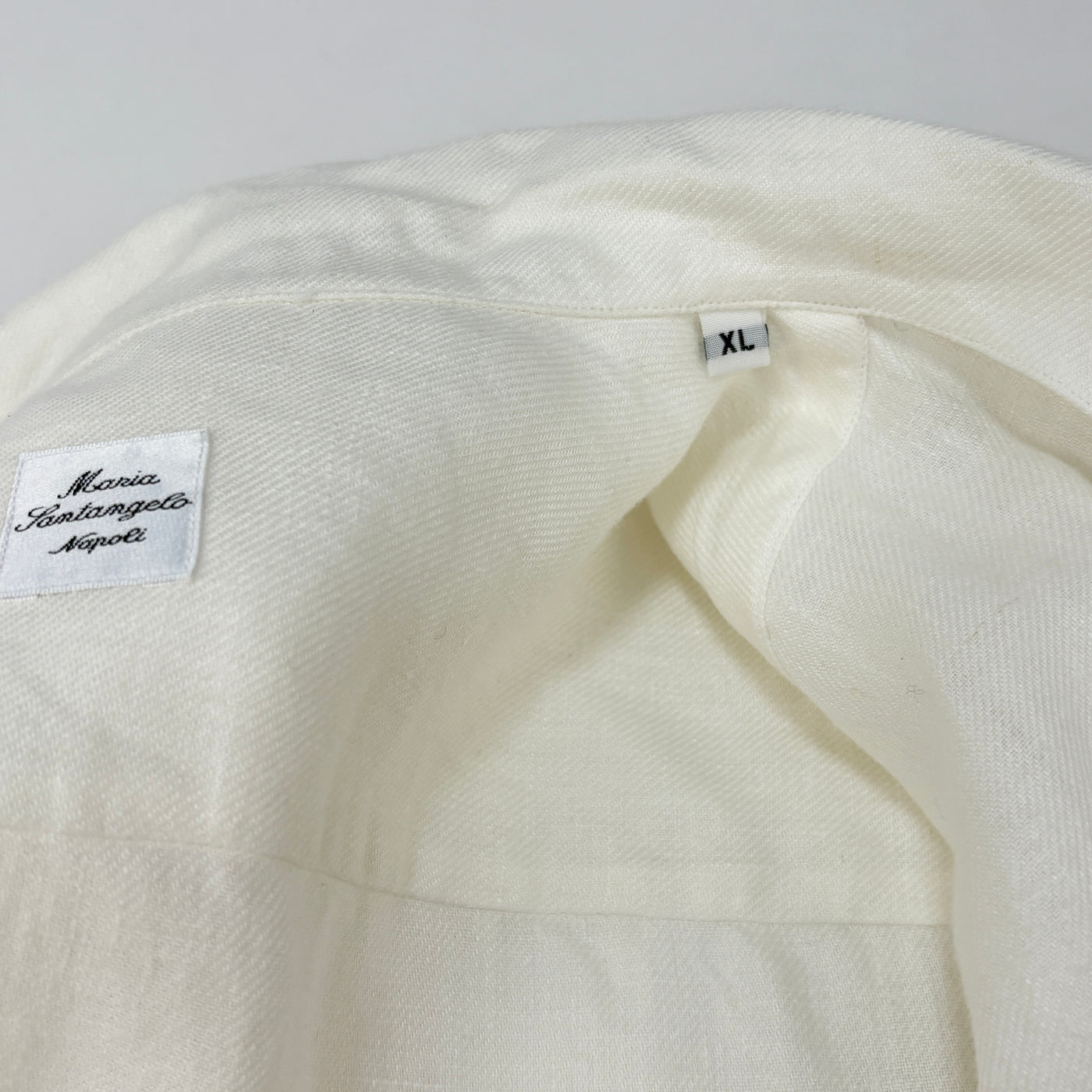 2025SS 別注 MARCELLO リネン シャツ ジャケット 21-16-0640-435 XL