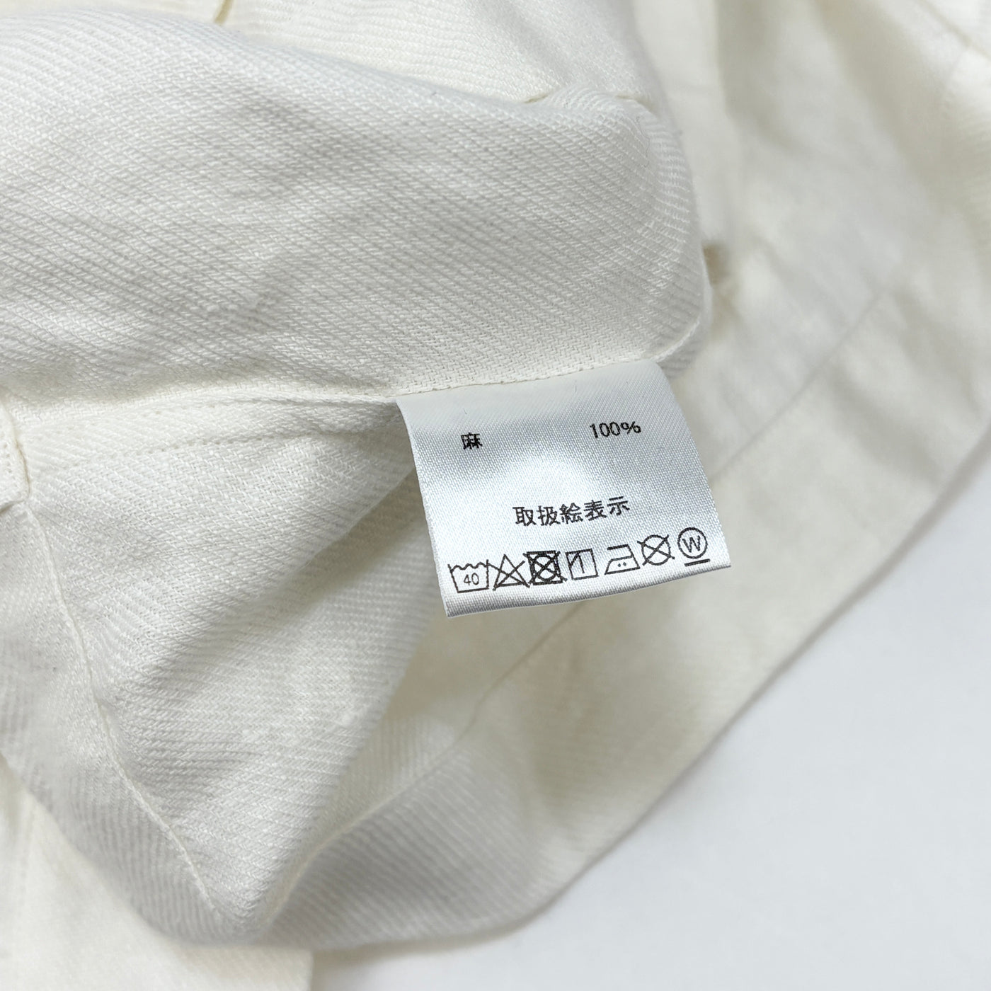 2025SS 別注 MARCELLO リネン シャツ ジャケット 21-16-0640-435 XL