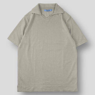 2024SS 別注 ソリッド スキッパーポロシャツ 24-02-0016-579 L