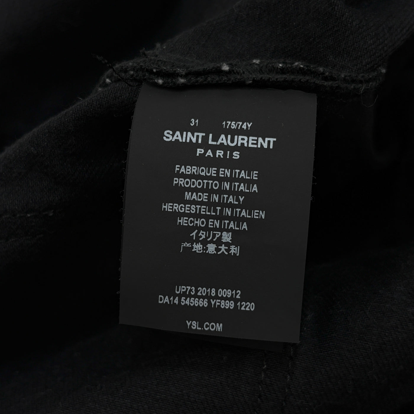 2018AW D27 W/FL-HW FLARED JEANS 545666 YF899 31