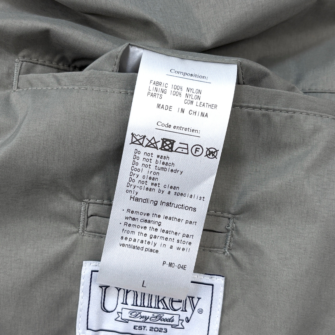 2024SS Unlikely Alpine Mountain Parka U24S-18-0003 L