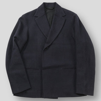 2016AW ウールリネンサージ ダブル1Bジャケット 02163-0017 3