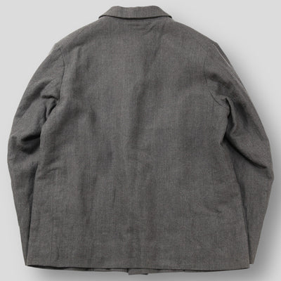 2017AW リネンウールコットン ダブル1Bジャケット 02173-0020 3