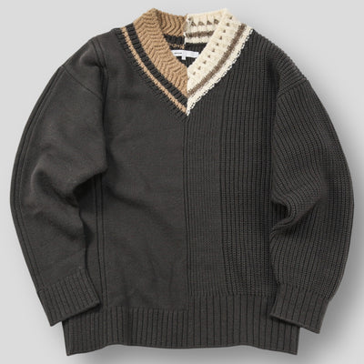 2021AW Remake V-neck Sweater S21AW-KN09 5