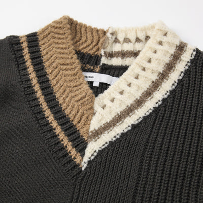 2021AW Remake V-neck Sweater S21AW-KN09 5