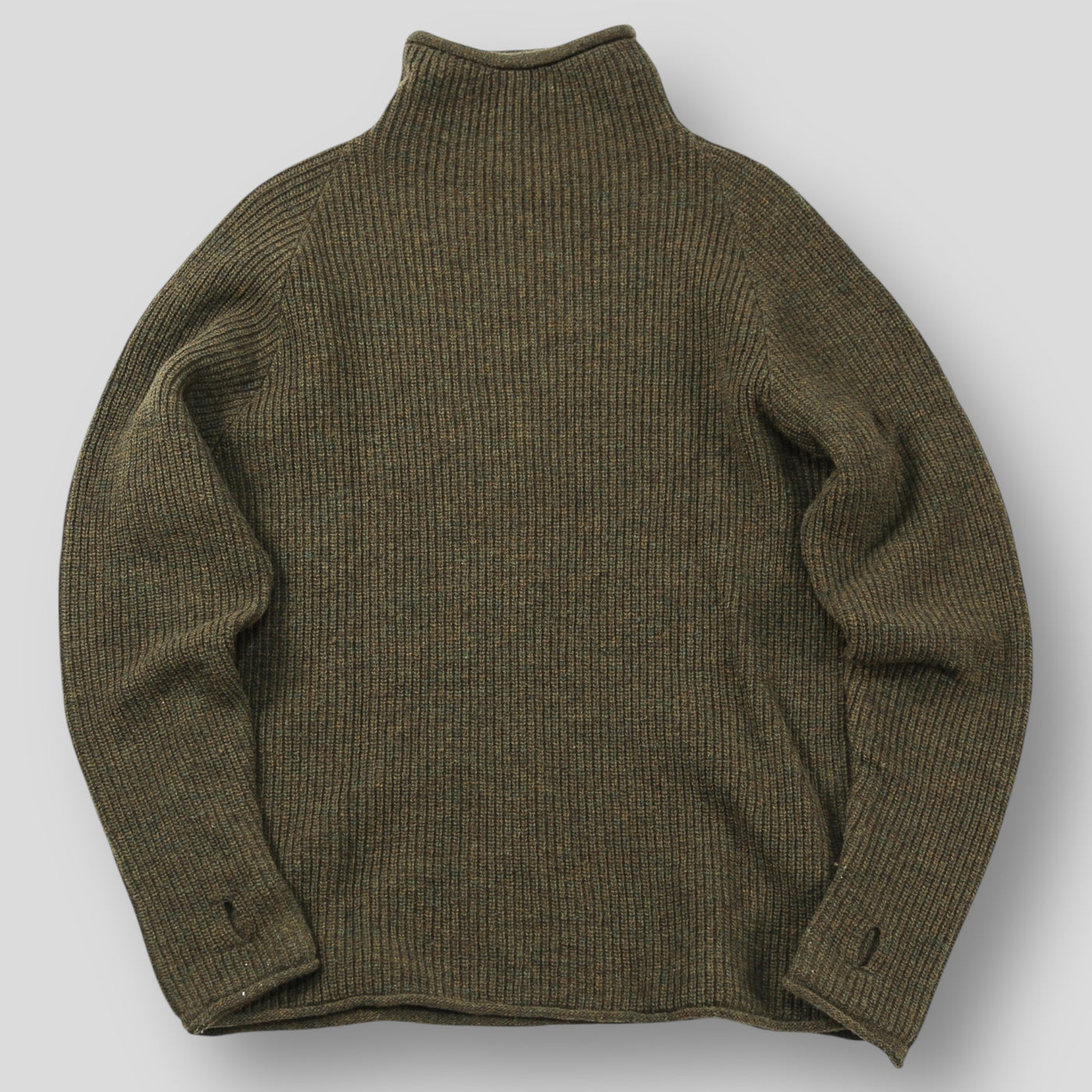 2015AW ウール ハイネックニット 02153-0016 3