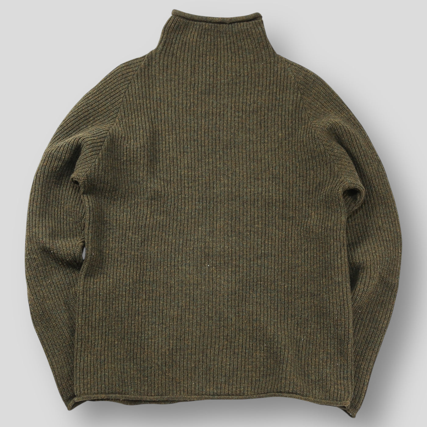 2015AW ウール ハイネックニット 02153-0016 3