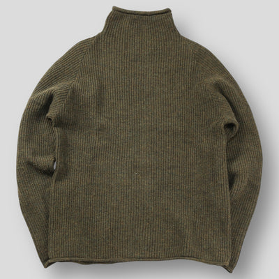 2015AW ウール ハイネックニット 02153-0016 3