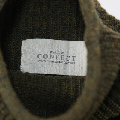 2015AW ウール ハイネックニット 02153-0016 3