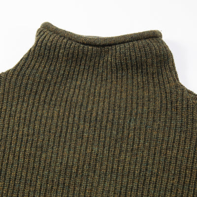 2015AW ウール ハイネックニット 02153-0016 3