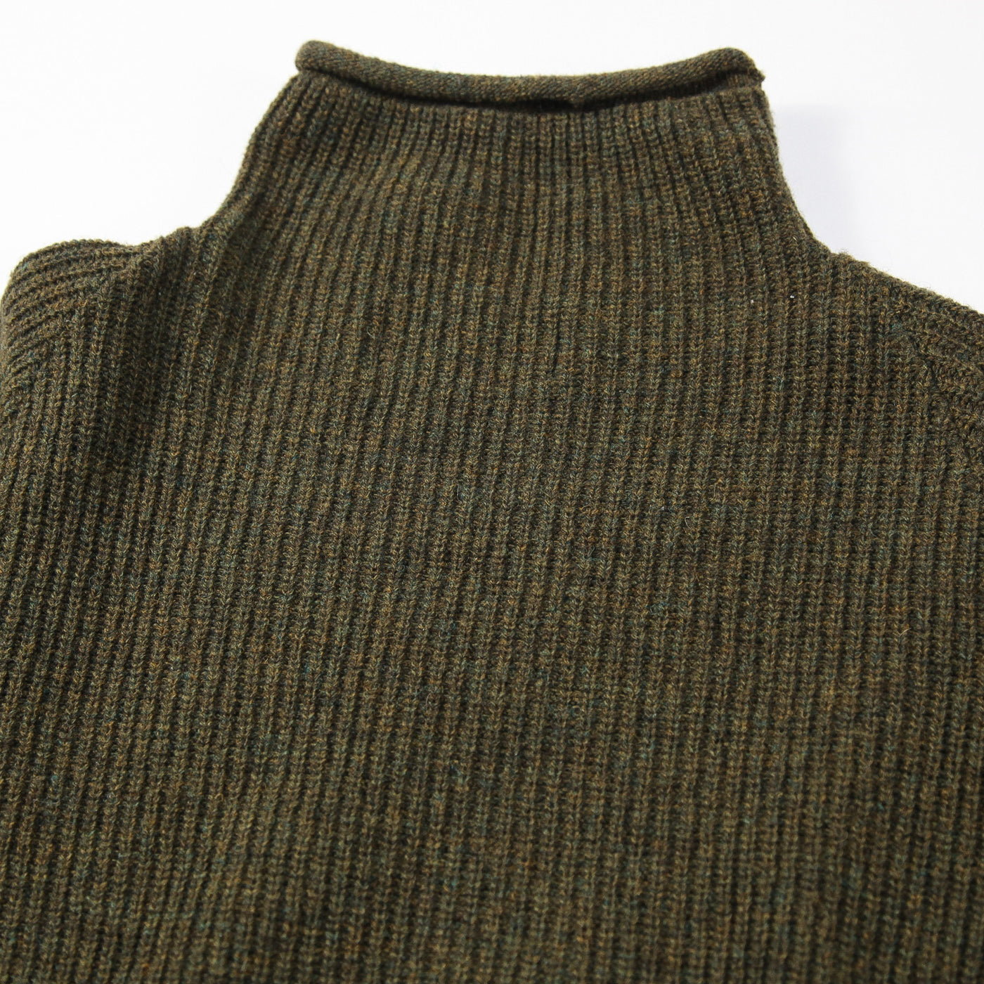2015AW ウール ハイネックニット 02153-0016 3