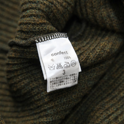 2015AW ウール ハイネックニット 02153-0016 3