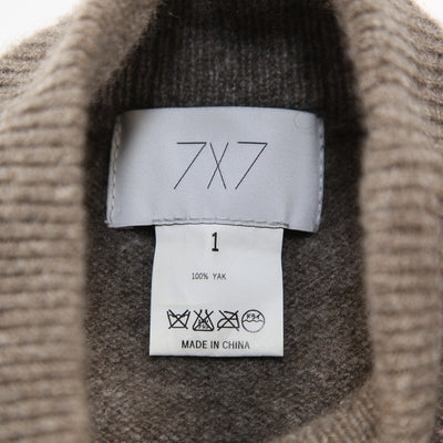 2016AW YAK HIGH-NECK KNIT FW2016-7X7YHK 1