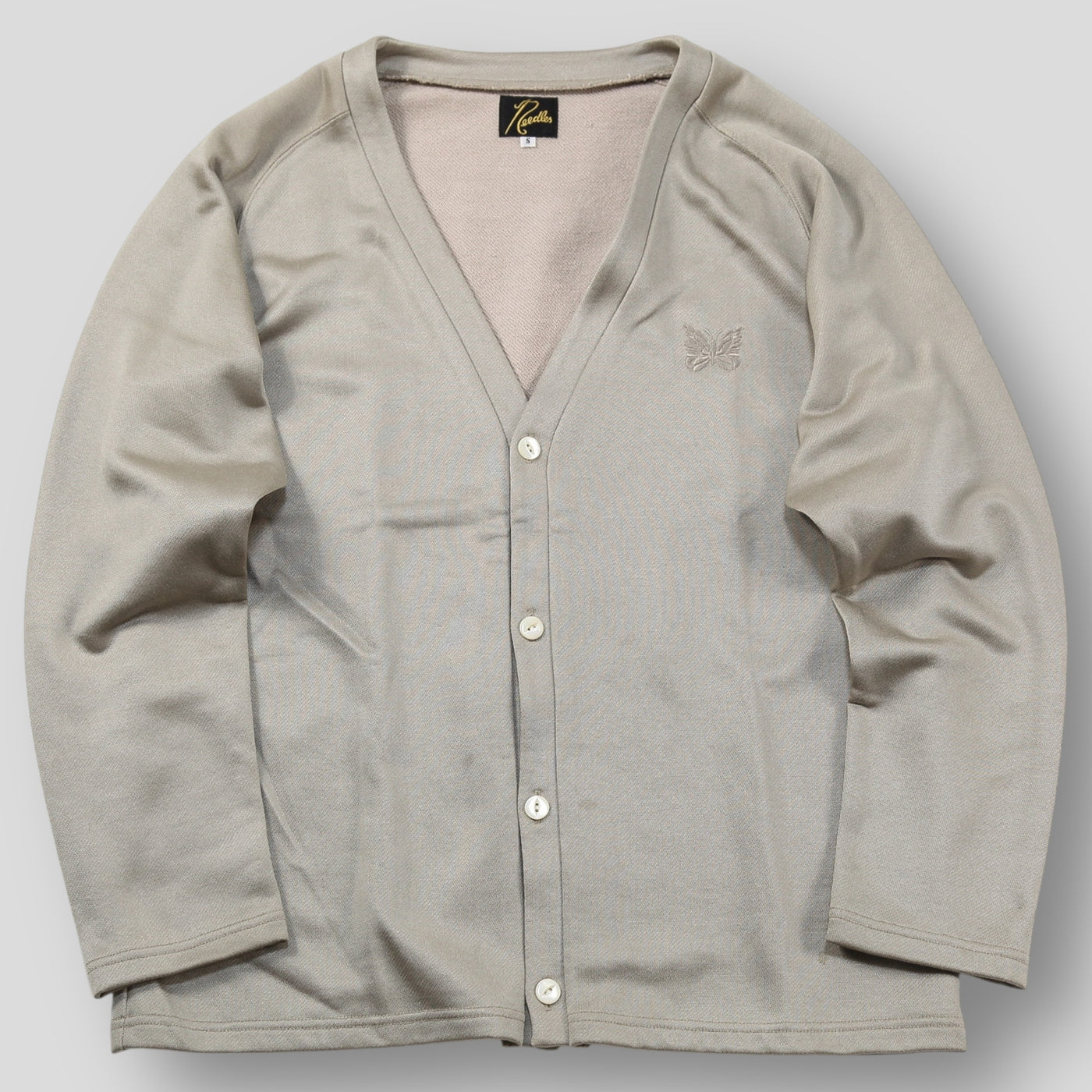 2022AW V Neck Cardigan - C/Pe Bright Jersey LQ246 S