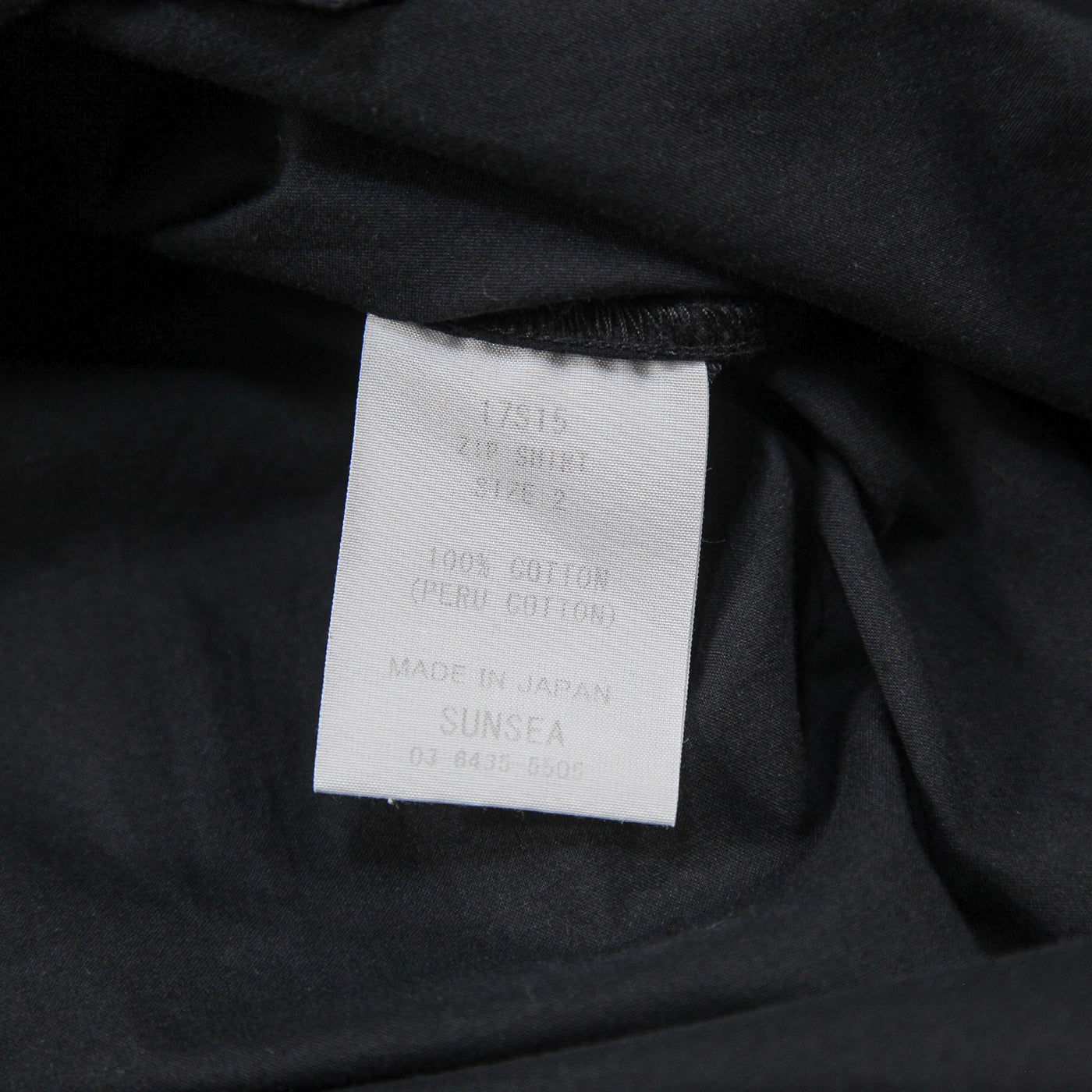 2017SS ZIP SHIRT 17S15 2