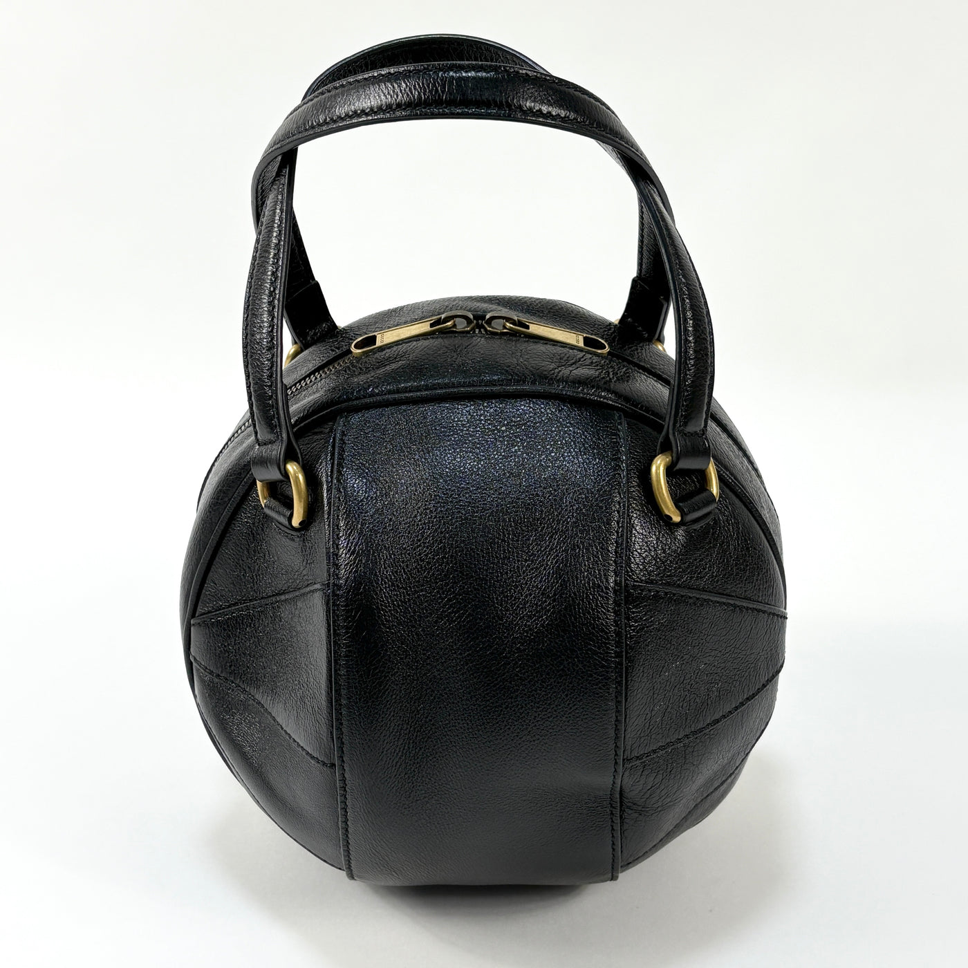 2018AW バスケットボール シェイプ レザーハンドバッグ 536110 467891 / H026068665