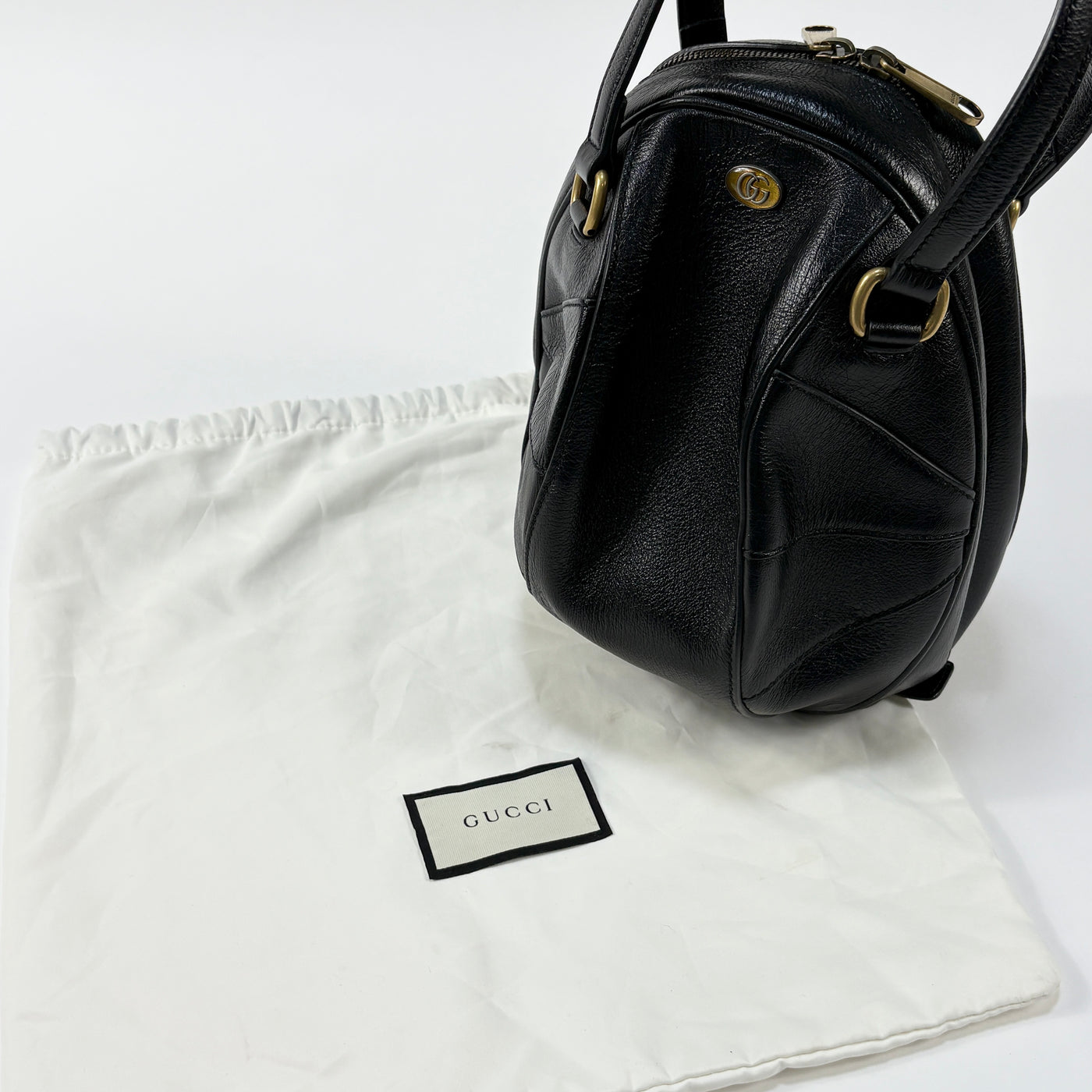 2018AW バスケットボール シェイプ レザーハンドバッグ 536110 467891 / H026068665
