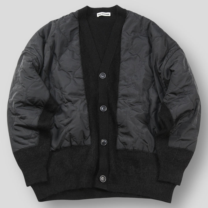 SOFTHYPHEN 2023AW QUILTING MIX MOHAIR CARDIGAN MGMNT232415-009 03