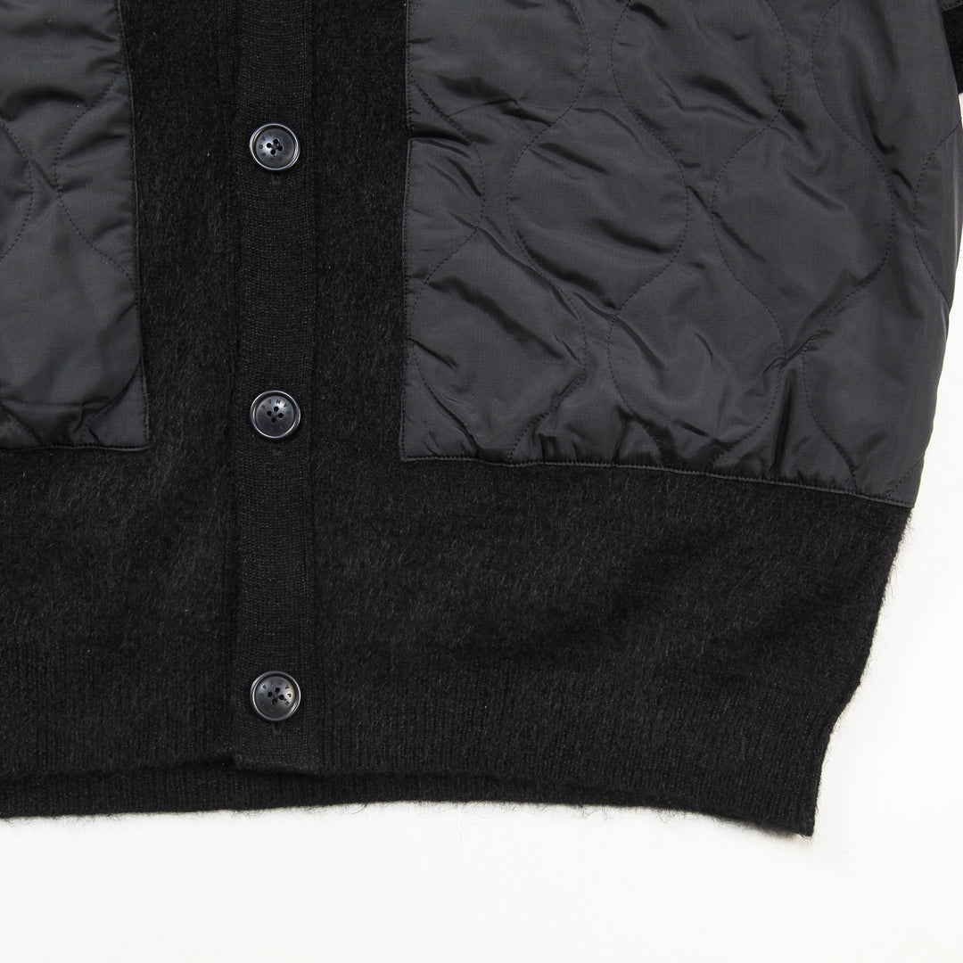 SOFTHYPHEN 2023AW QUILTING MIX MOHAIR CARDIGAN MGMNT232415-009 03