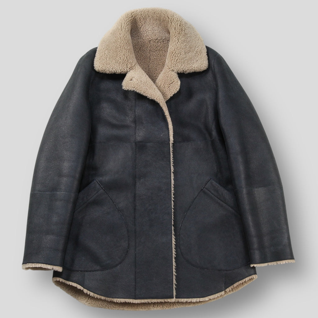 AKRIS punto / アクリス プント リバーシブル ラム ムートンジャケット