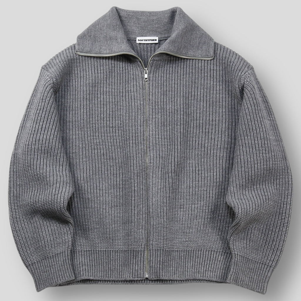 SOFTHYPHEN / ソフトハイフン 2023AW ZIP UP CARDIGAN