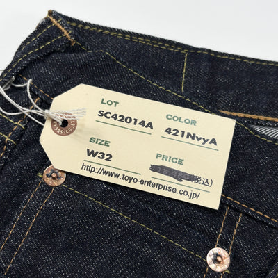 【新品】12oz DENIM 1947 MODEL TYPE-lll SLIM FIT SC42014A W32