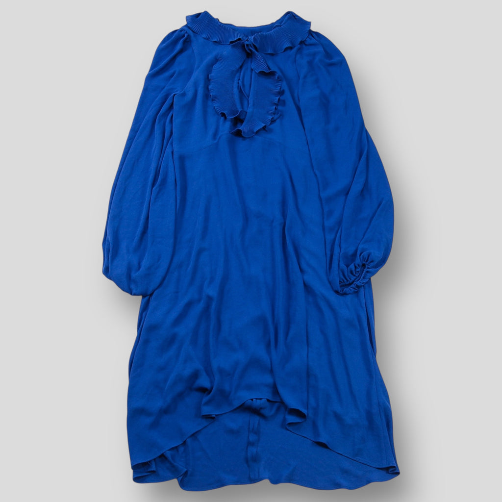 BALENCIAGA / バレンシアガ 2017SS ラッフルカラー ミディアムドレス