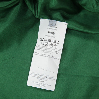 イタリア製 シルクレース ノーカラージャケット EB323265-V02271B 40