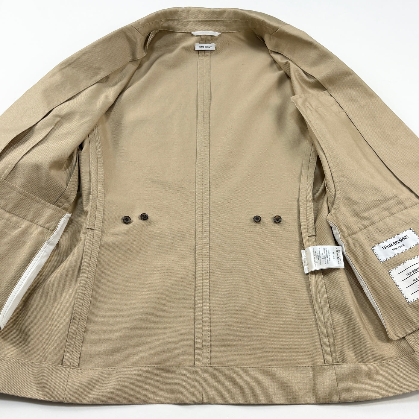 2022AW コットンツイル バックタブ 4BAR スポーツコート FBC816A-07890-275 40
