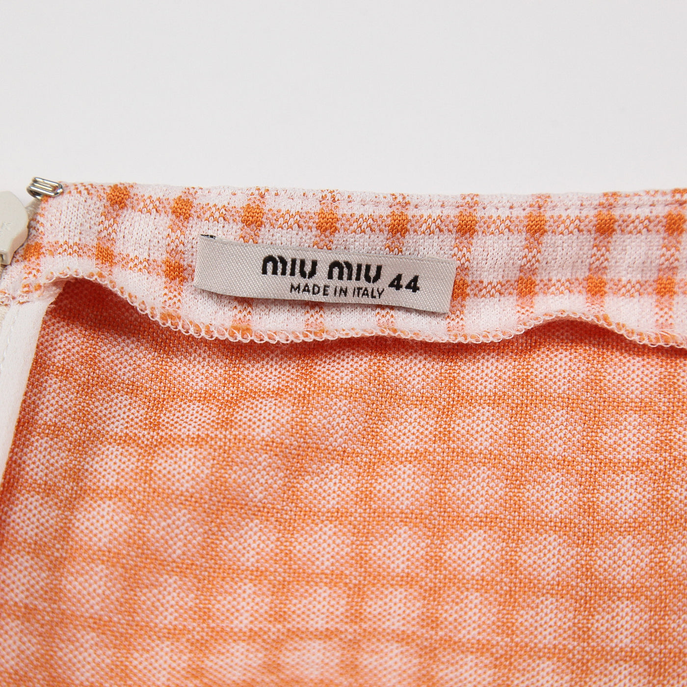2022SS Check Jersey Midi Skirt MG1755 1GEV F0049 44