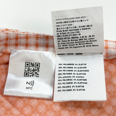 2022SS Check Jersey Midi Skirt MG1755 1GEV F0049 44