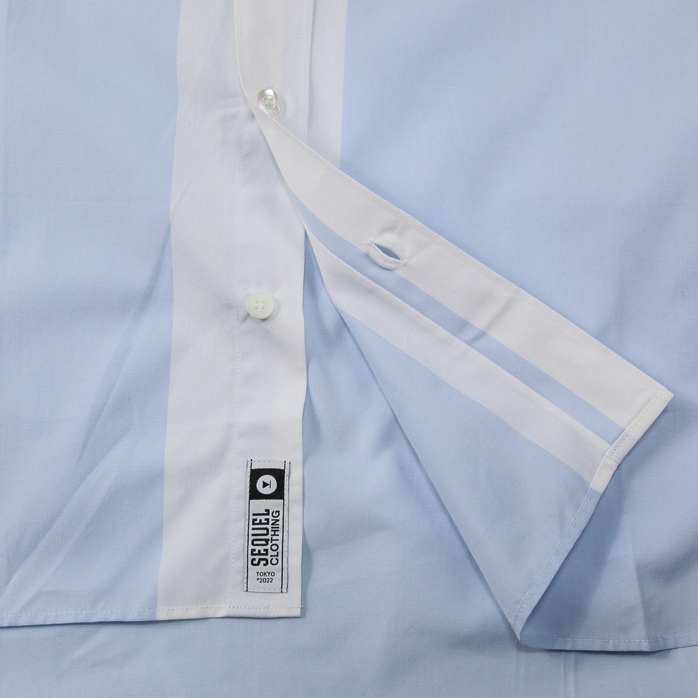 【新品】2022AW LINE SHIRT SQ-22AW-SH-03 M