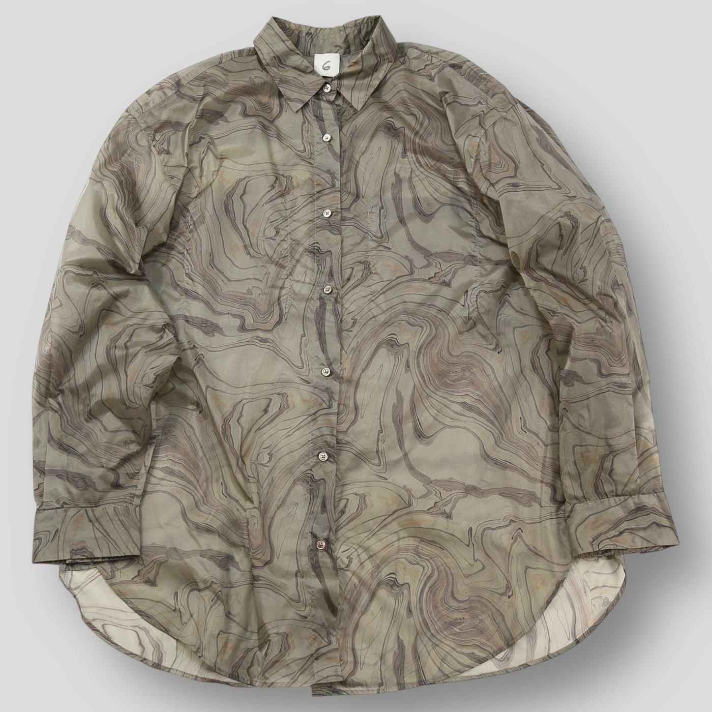 2020SS SUKE MARBLE PRINT SHIRT 8611-242-0123 36