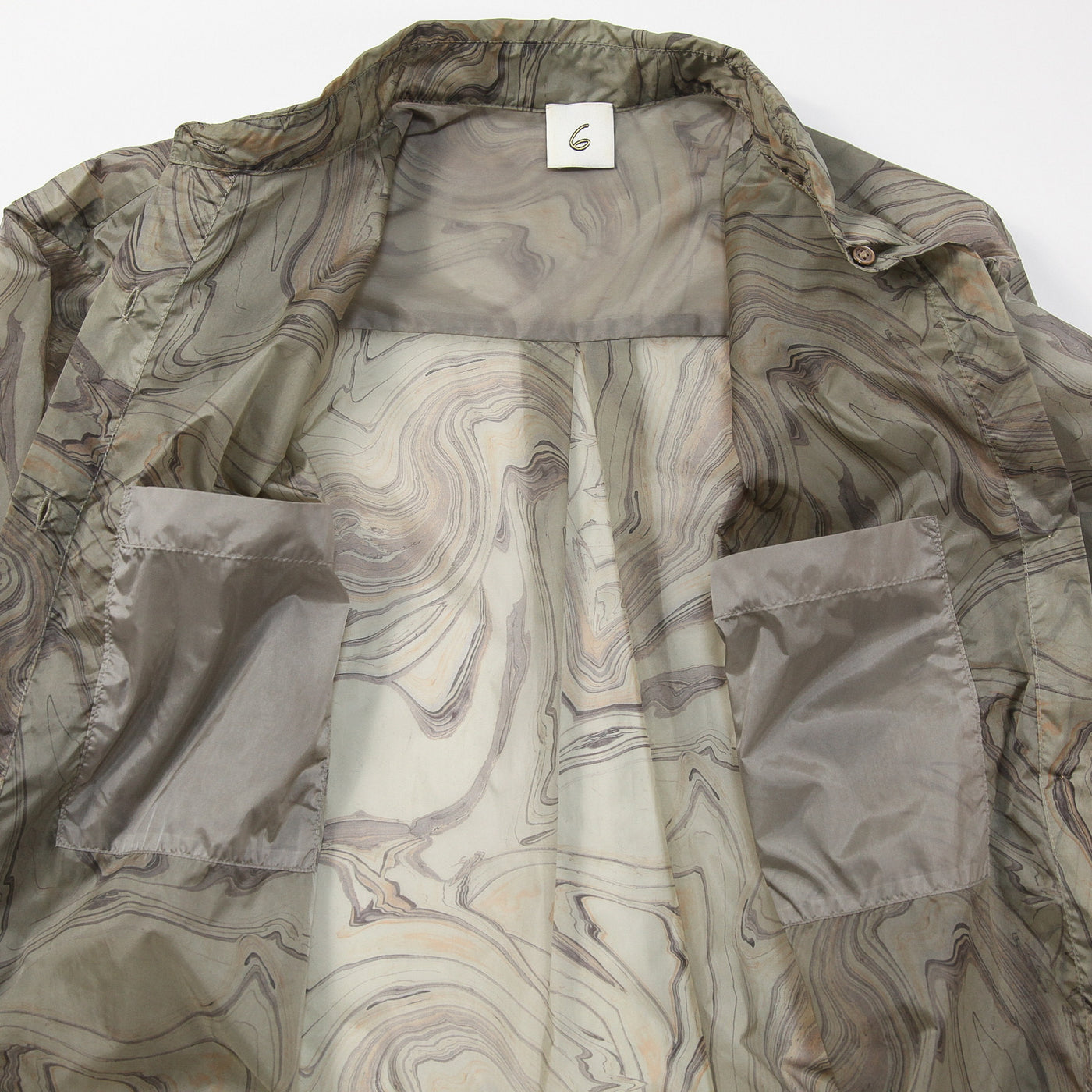 2020SS SUKE MARBLE PRINT SHIRT 8611-242-0123 36