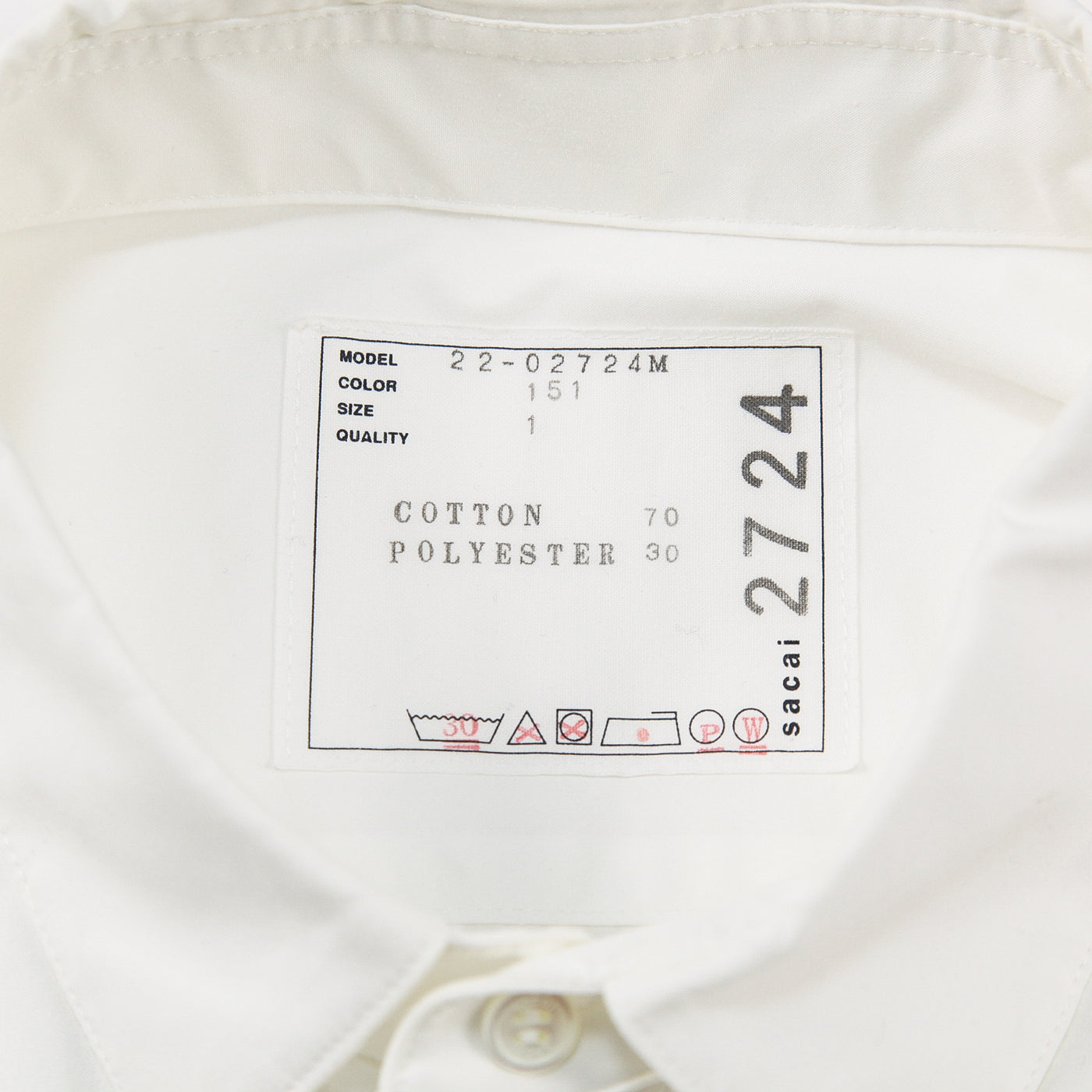 2022SS Cotton Weather Shirt 22-02724M 1