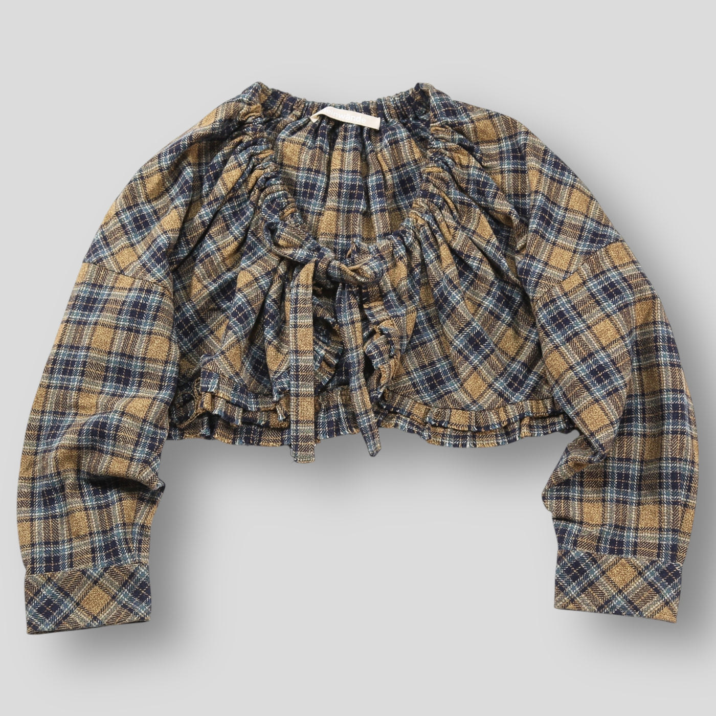 2023AW Tie Check Shirt 0223030608 FREE