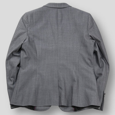 2020AW ウール/ポリエステル ヘリンボーン 1Bジャケット 100163170 8