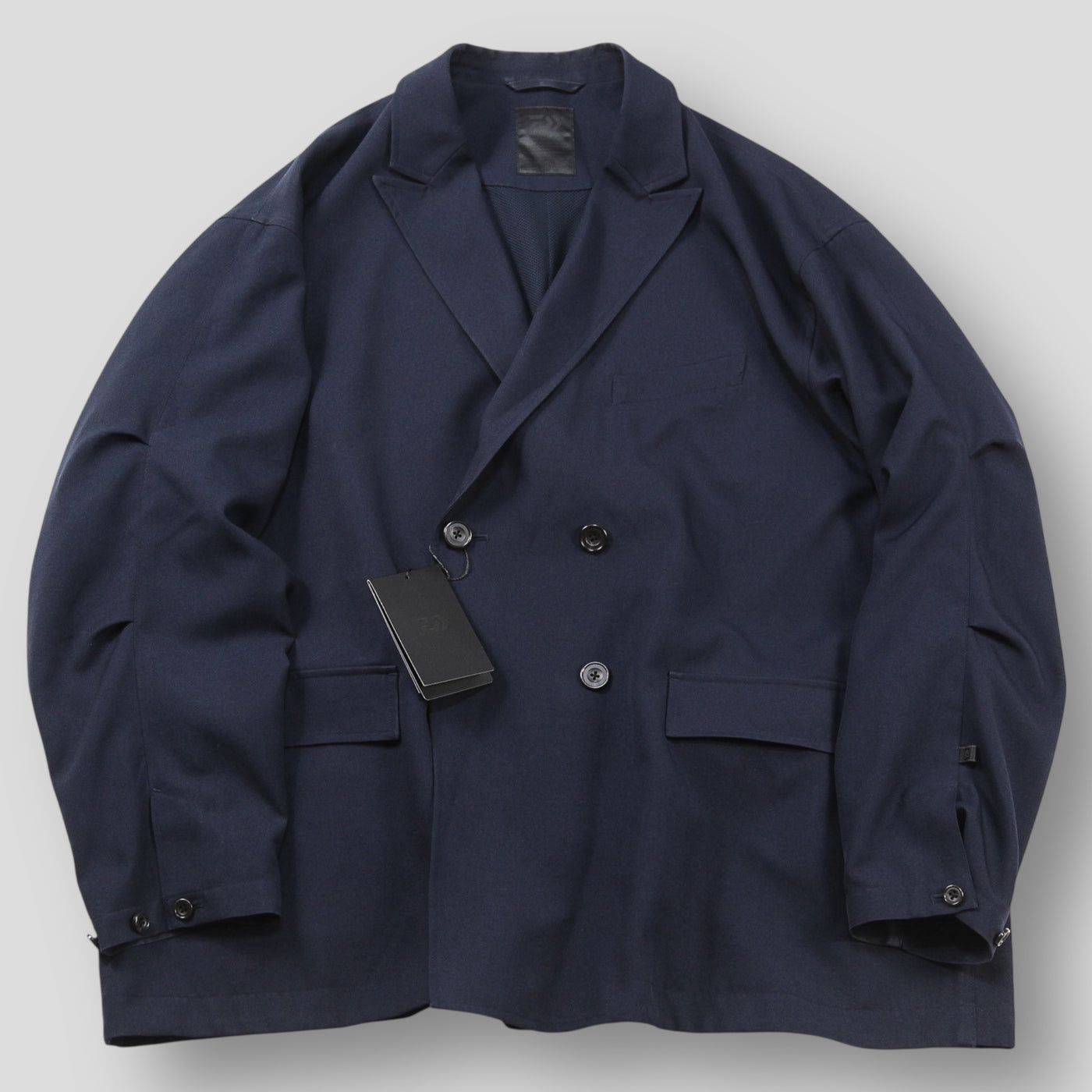 2022SS Tech Double-Breasted Jacket BJ-53022 L