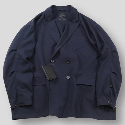 2022SS Tech Double-Breasted Jacket BJ-53022 L