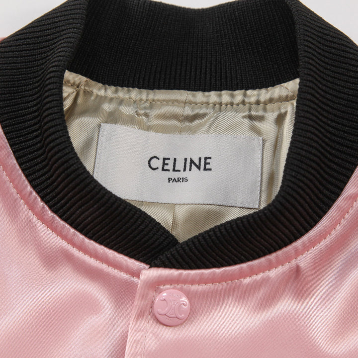 CELINE / セリーヌ 2024SS テディジャケット / サテン仕上げナイロン