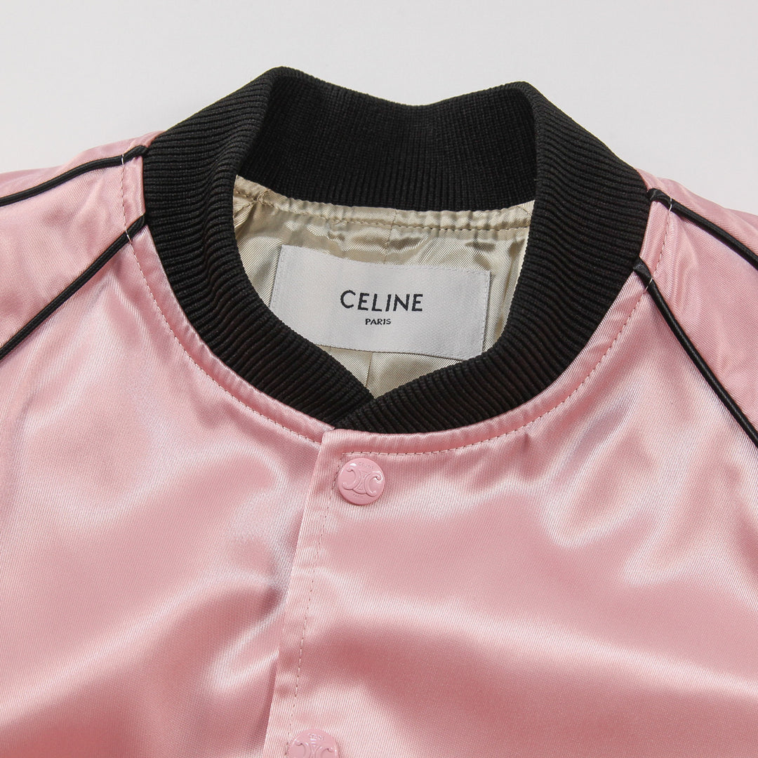 CELINE / セリーヌ 2024SS テディジャケット / サテン仕上げナイロン