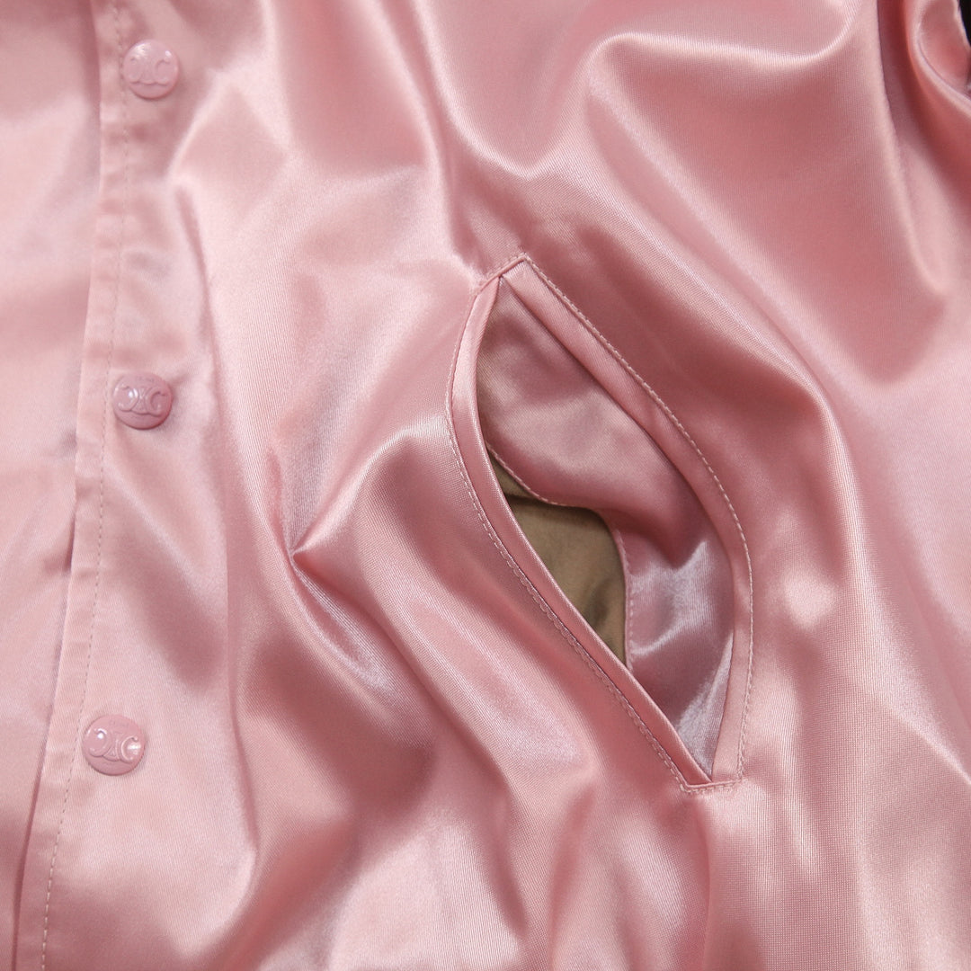 CELINE / セリーヌ 2024SS テディジャケット / サテン仕上げナイロン