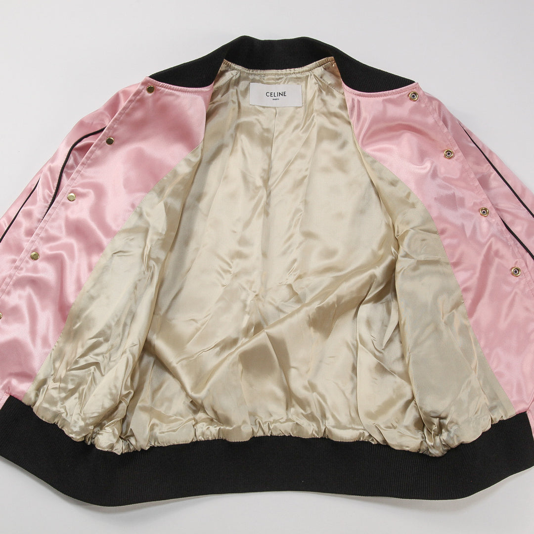 CELINE / セリーヌ 2024SS テディジャケット / サテン仕上げナイロン