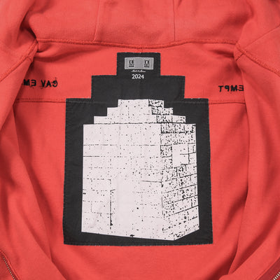 2024AW DBL KNIT ZIP HOODY CES26CS21 XL